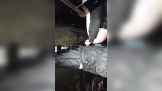 Wife with nude booty giving it to strangers on the street in public! "dogging"