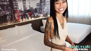 Seductive and slender Pikka Thai returns for some other dose of thick white rod