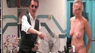 My Hawt Piercings Serf with fist up her booty