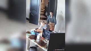 Real- My stepdaughter teased me during the homeoffice and ended up getting hawt milk in her brand recent twat whilst her was resting