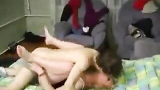 Russian step mamma and her male