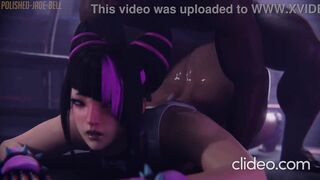 Juri Han just actually wanted that BBC screwing her vagina hard
