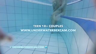 Hidden pool web camera trailer with underwater sex and banging couples in public pools and gals masturbating with jet streams!