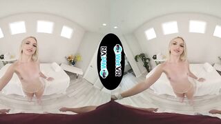 WETVR Hot Golden-Haired Widens Legs During POV Vr Bang
