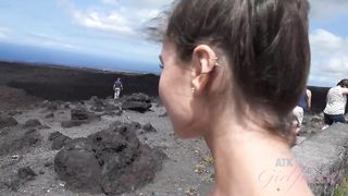 Beautiful, amateur brunette hair, Zoe Bloom felt like doing some wicked stuff with her most good ally's dick