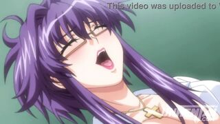 X-ray Glasses to watch Gals' Breasts at College - Uncensored Anime [Subtitled]