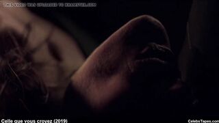 celeb actress Juliette Binoche in nature's garb and hawt sex movie scene