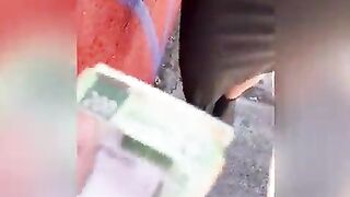 Cash for sex! Hawt Mexican Mother I'd Like To Fuck on the Street! I Give her Cash for public oral job and public sex! She’s a Hardworking Mother I'd Like To Fuck! Vol #2