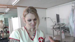 Nice-Looking nurse part one : fisting and sounding