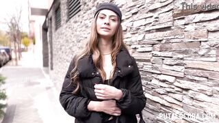 Nymphomaniac lalin girl caught on the street