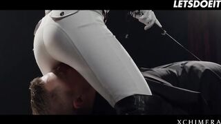 Golden-Haired Hottie Lola Myluv Pounded Doggy By large Rod Lover - LETSDOEIT