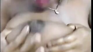 Large titty ebony woman