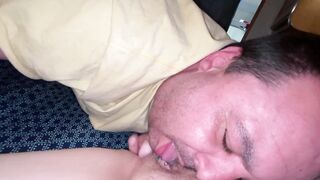 Cocksucking, Carpet Munch, & OMG! Squirting boypussy, GIANT Ejaculation Licked Up