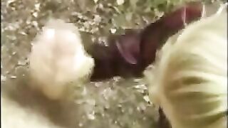 French granny anal in forrest