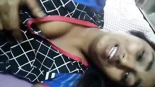 Indian cutie has a fantasy about being a pornstar, so that babe decided to begin showing her breasts