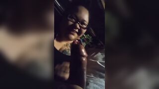 Cheating Big Beautiful Woman Neighbour 1St Time Swallowing A Bbc