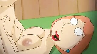 Family Chap Anime - Backyard lesbos