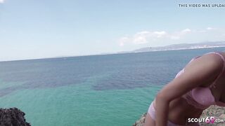 GERMAN SCOUT - Tourist Teen Julia Public Agent Screw on Malle