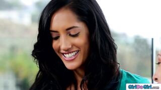 Truth or dare goes to toying and licking