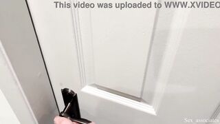 Step mama caught me spying on her in the shower in a shared hotel room.