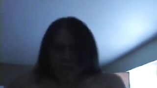 Daphne Rosen sucks and rides a shlong on a bed