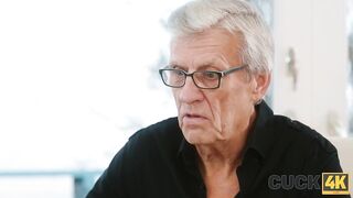 CUCK4K. Sofia Lee screwed hard into hirsute twat in the presence of the spouse