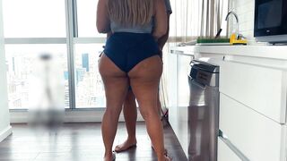Latin Chick Maid Suck My Weenie And Let Me Bang Her Large Booty
