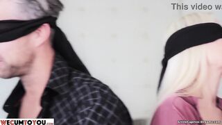 WeCumToYou - Experienced Swingers Blindfold and Service Their Fantasy Pair