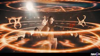 8 Gals Witches Group Sex - Vore Monster