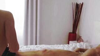 Perv stepdaddy licks stepdaughters enchanting vagina