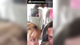 When u fly in bang class - Caught screwing on the plane