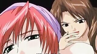 See This Hawt Amine Lesbo Vagina Getting Licked Hard