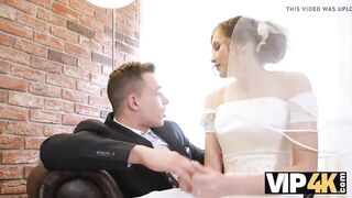 VIP4K. Rich stud pays well to bang hawt youthful playgirl on her wedding day