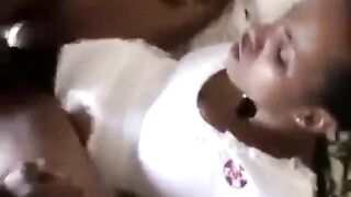 Wife Doing double penetration With Ebony Lovers on WifeSharing666com