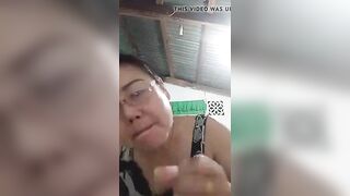 older thai whore showing her body