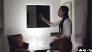 Sick guy impregnates teen babysitter Alina Lopez (Cock Chibbles)