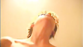 British mother I'd like to fuck Nici Stirling gets drilled in the washroom