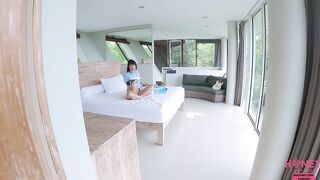 THAT GUY CUMS three TIMES inside STEP SISTER SOAKED SQUIRTING SNATCH! HOENY PLAY BOX