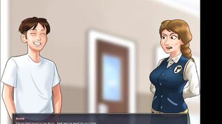 Summertime Saga #78 - Yoga mother I'd like to fuck Made Him So Sexually Excited