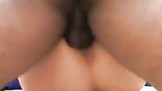 white wife creampied by two ebony boyz