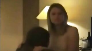 Lauren riding her bull (Lauren Luvsit)