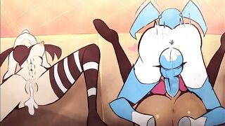 My life as a robot JENNY X BRIT AND TIFF (FUTANARI)