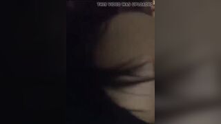 cheating whore sucks bbc whilst on phone in car