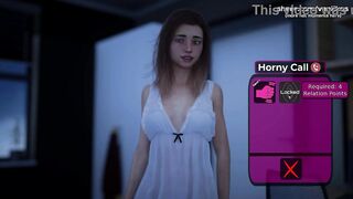 Milfy City[V1.0 Final] - Virgin 18Yo Gal Step Sister Teen Sara Gets Her Constricted Tiny Butt Drilled And Creampied At Midnight By Bi