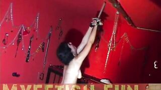 Kinky Euro wench punishment