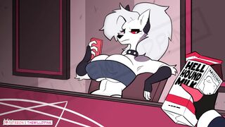 Loona showing her massive tits