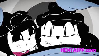Mime & Dash Suck Same Penis In Trio - Anime Animation Uncensored