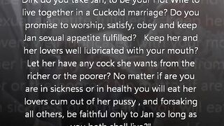 Dirk Dangler's Cuckold Vows