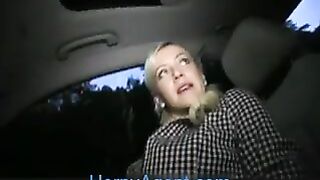 HornyAgent Blond Ex-Girlfriend Rides my Dick in my Car