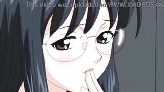 Scholgirl with cursed brassiere is comics group-fucked in educate